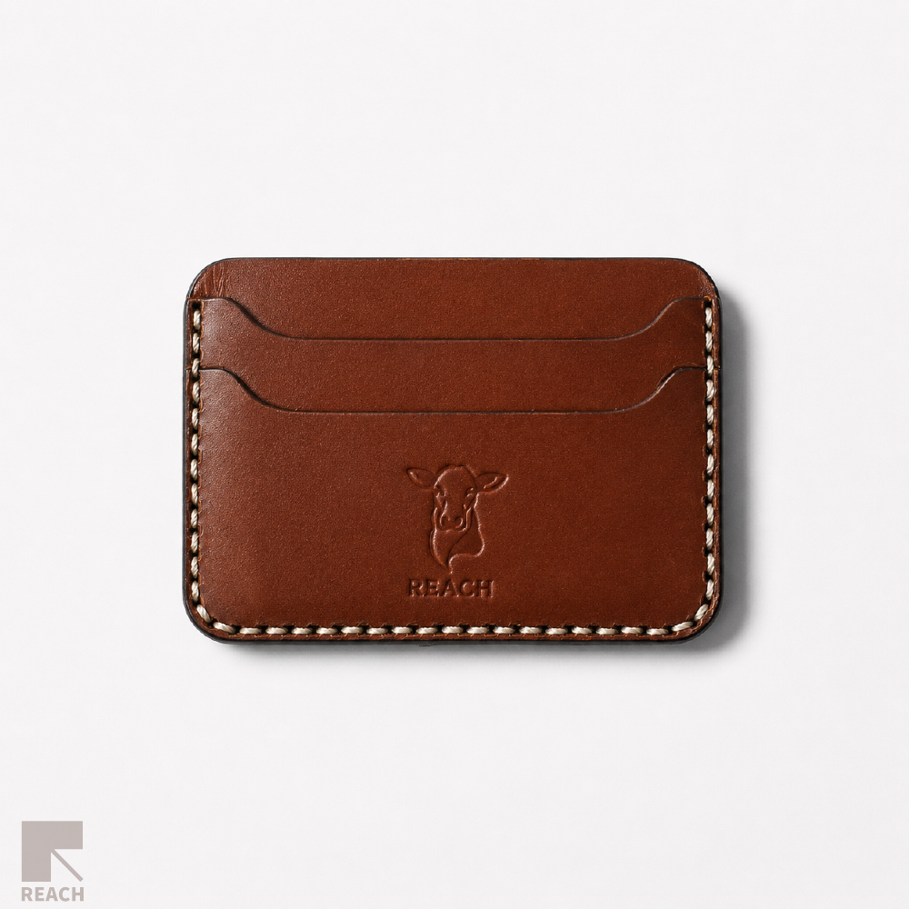 Handstitched Cowhide Leather Cardholder