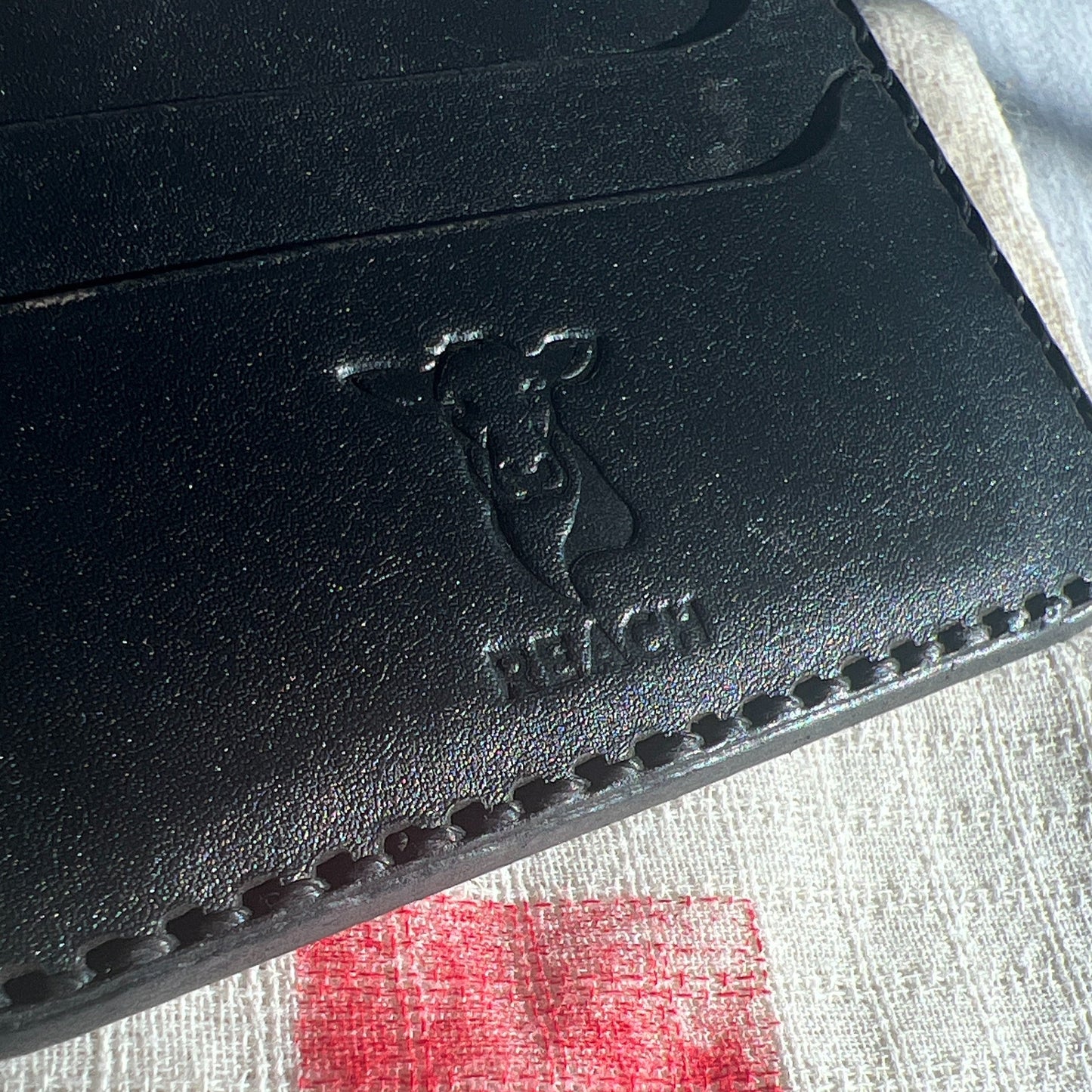 Handstitched Cowhide Leather Cardholder