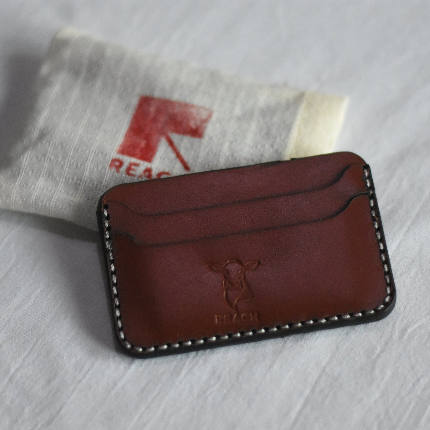 Handstitched Cowhide Leather Cardholder