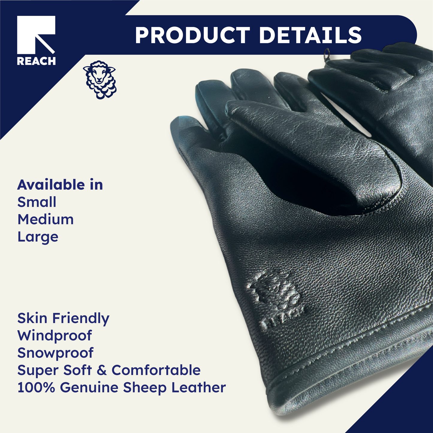Sheep Leather Gloves