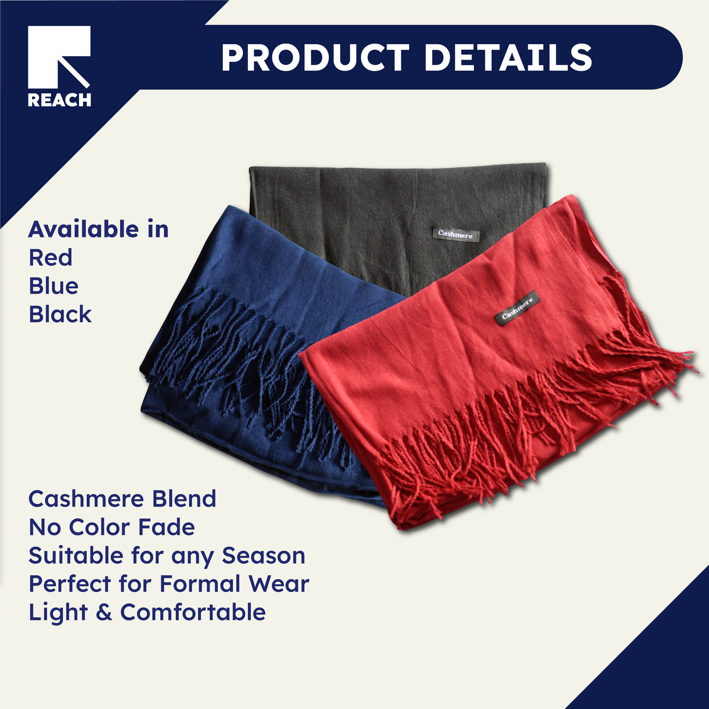 Cashmere Blend Scarves
