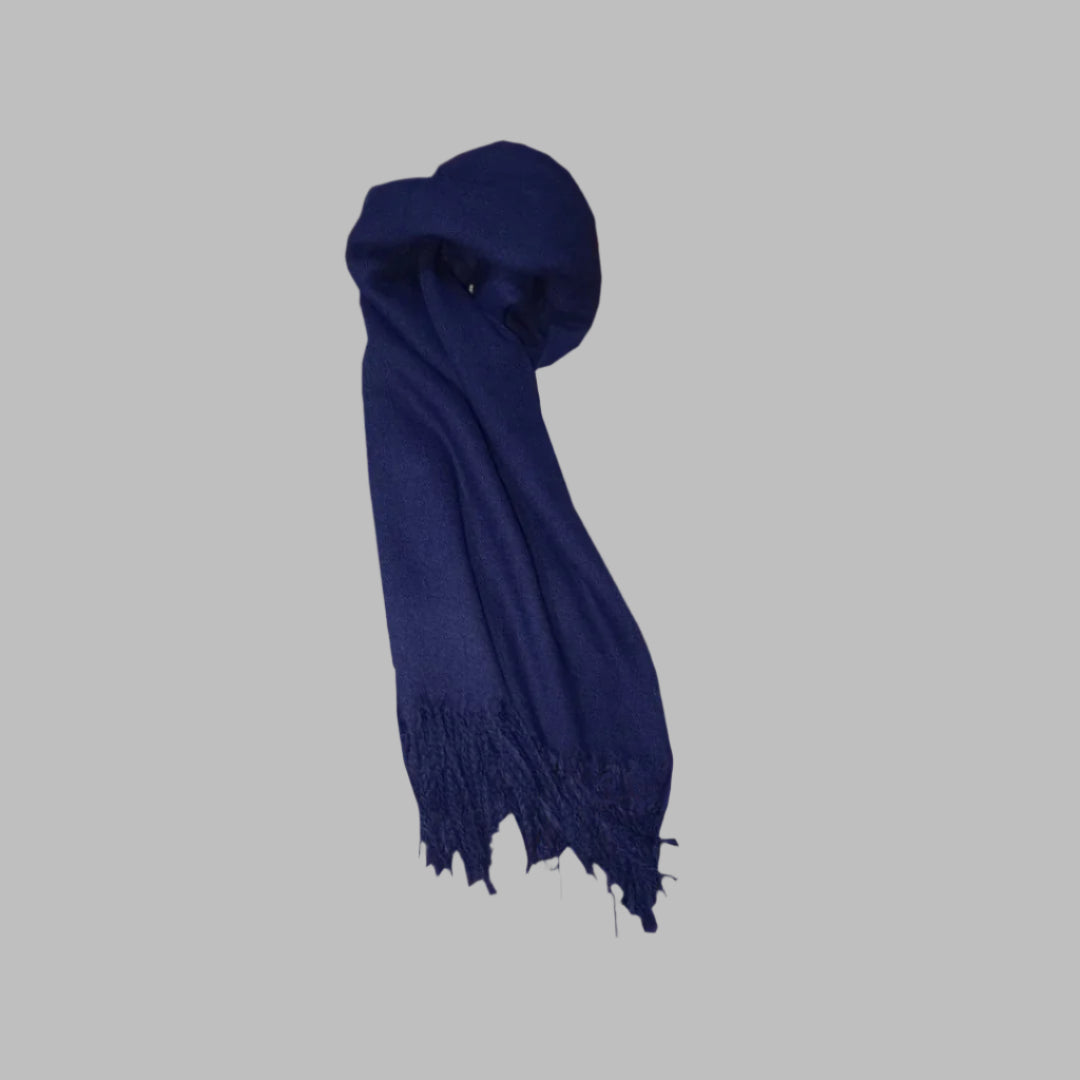 Blue Cashmere Scarf