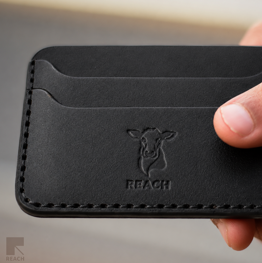 Handstitched Cowhide Leather Cardholder