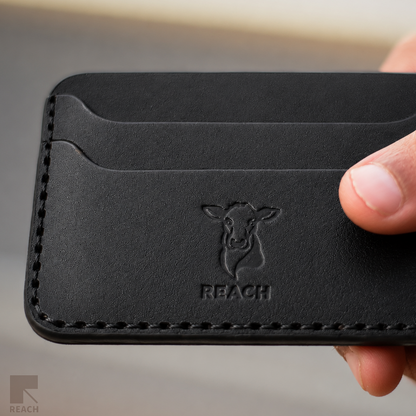 Handstitched Cowhide Leather Cardholder