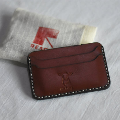 Handstitched Cowhide Leather Cardholder