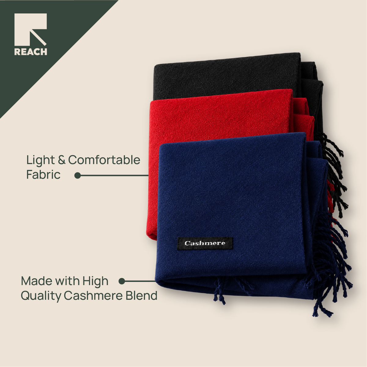 Cashmere Blend Scarves