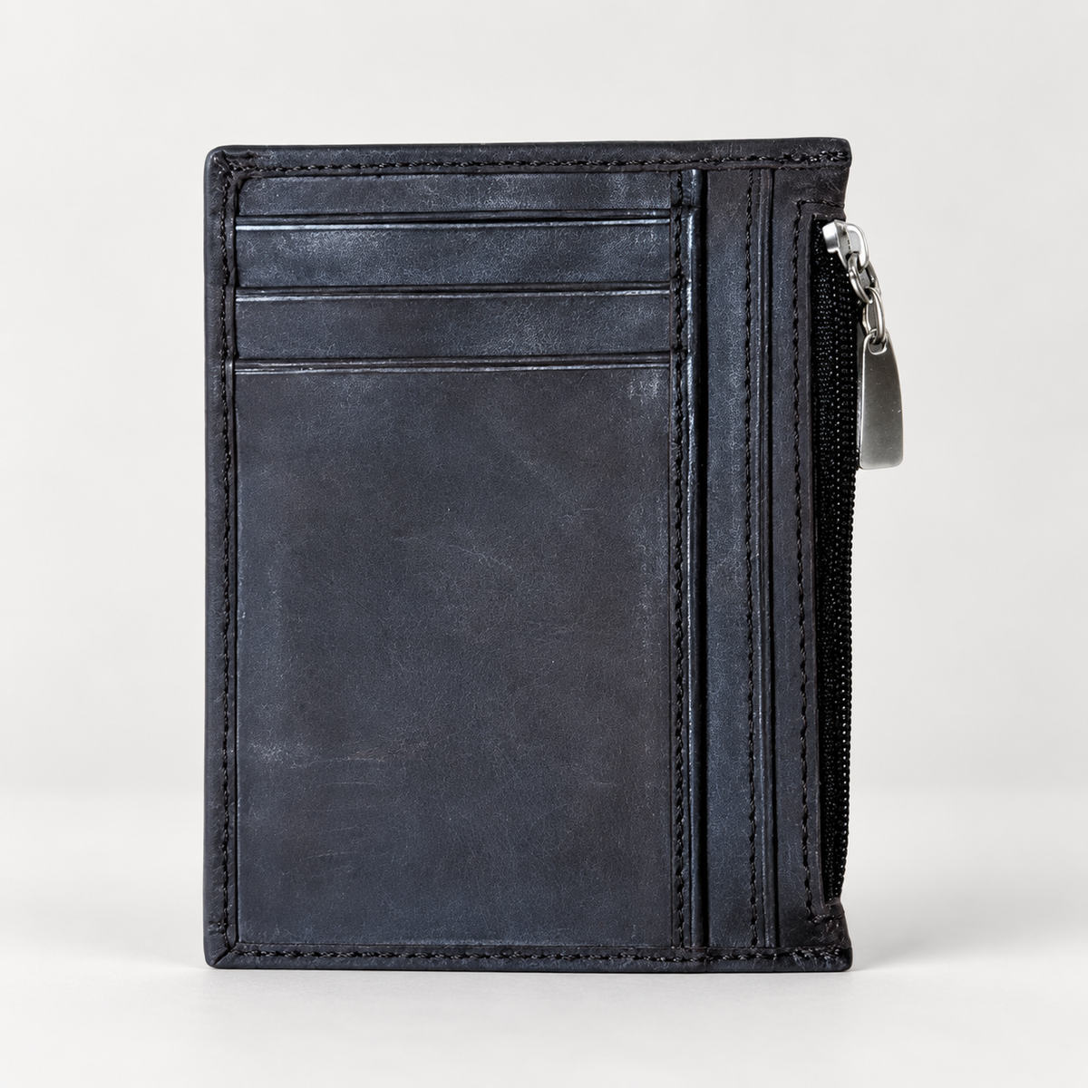 Leather Zip Wallet