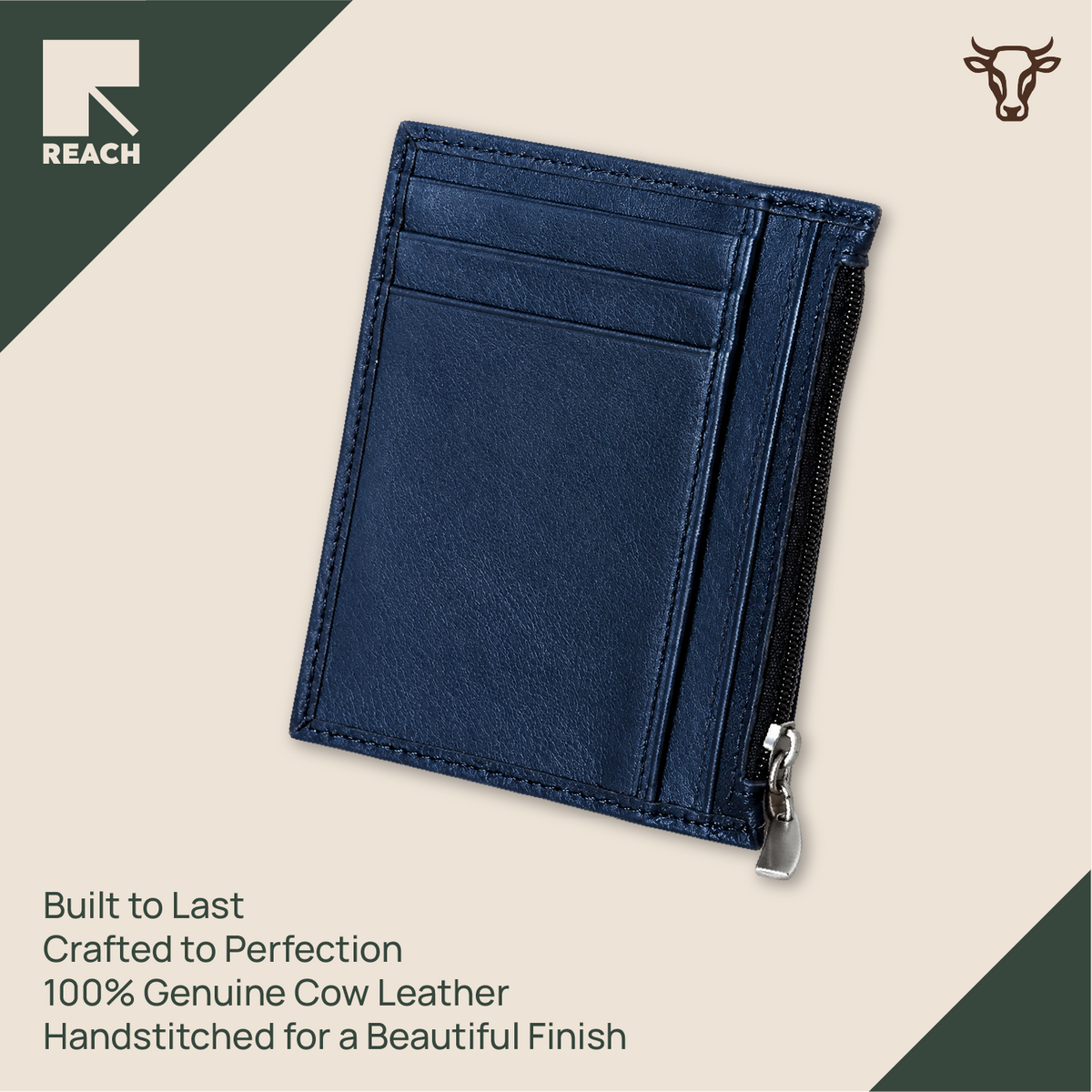 Leather Zip Wallet