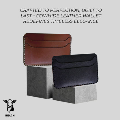 Handstitched Cowhide Leather Cardholder