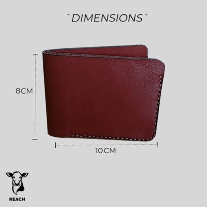 Handstitched Cowhide Leather Wallet